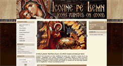 Desktop Screenshot of icoanepelemn.ro